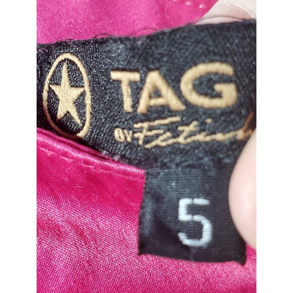 Tag Rag Hot Pink Y2K Vintage Punk Hip Hop Baggy Trousers Size 5 - Picture 4 of 12